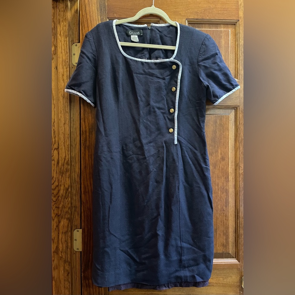 Gillian dress linen size 12